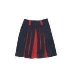 G.D Goenka Red Blue Skirt